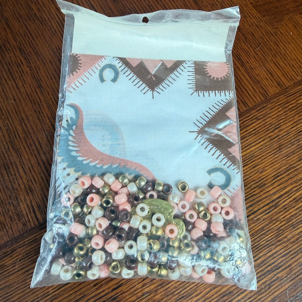 Vintage Elizabeth Anne Sassy Lady Scarf Kit Bandana Conchas Country Western